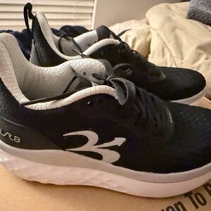 Black and White Athletic Shoes